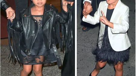 North West vs. Blue Ivy Carter. Duelul mini-divelor