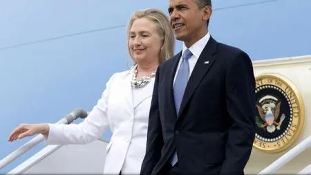 Barack Obama face campanie pentru prima oară alături de Hillary Clinton