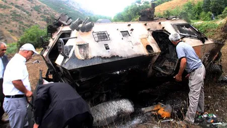 Război în sud-estul Turciei. Au fost ucişi opt militari şi 35 de rebeli kurzi