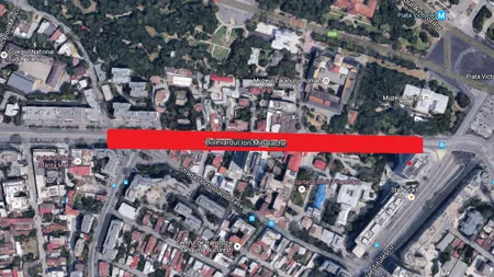 Lucrări RADET: Traficul lângă Guvern, deviat pentru următoarele trei luni