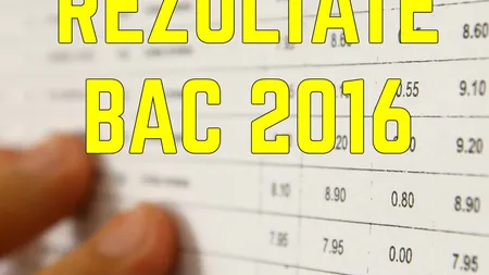 BACALAUREAT EDU.RO: REZULTATE BACALAUREAT 2016 S-AU AFIŞAT la ora 13.00