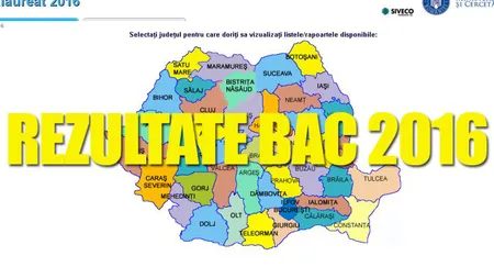 Rezultate finale Bacalaureat 2016. Ministerul Educaţiei a publicat, sâmbătă, notele după contestaţii