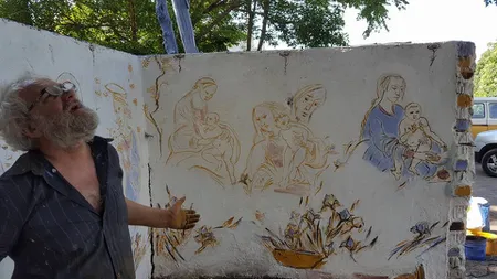 Artist celebru, AMENDAT de Poliţia Sector 3 că a pictat un loc insalubru din Centru. Vicepremierul s-a oferit să îi achite sancţiunea