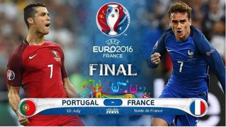 PORTUGALIA VS FRANTA LIVE, FINALA EURO 2016 LIVE ONLINE VIDEO