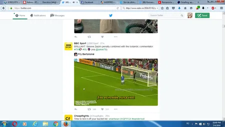 EURO 2016. Parodie extrem de reuşită cu penalty-ul lui Zaza şi comentatorul islandez VIDEO