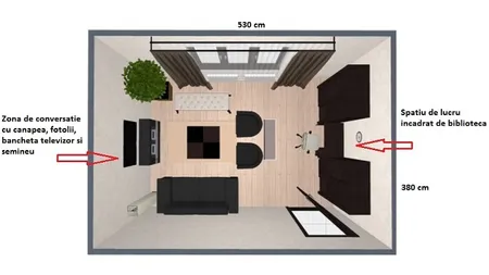 Variante de amenajare ergonomică a unui living de 20 de mp. Prietenii te vor invidia FOTO