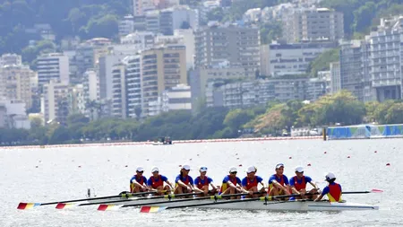 JO 2016. Medalie de BRONZ pentru echipajul 8 plus 1 la CANOTAJ