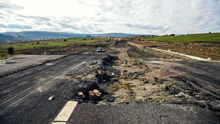 Lotul 3 al autostrăzii Sibiu-Orăştie, închis după 10 luni de la inaugurare, va fi REDESCHIS în septembrie