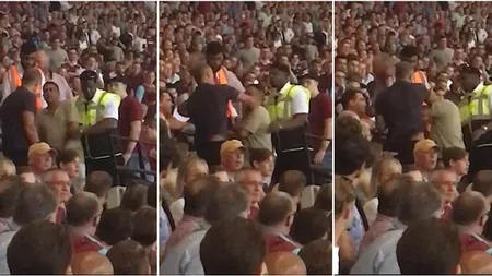 SCENE ŞOCANTE pe stadionul lui West Ham. Suporterul BĂTUT cu bestialitate ar fi român VIDEO