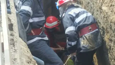 Bărbat îngropat de viu, salvare miraculoasă