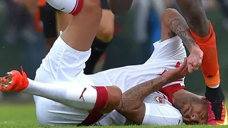 Accidentare HORROR în Franţa: Un fotbalist a rămas fără o bucată de ureche VIDEO