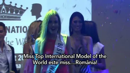 O româncă de 19 ani, desemnată cel mai bun model din lume