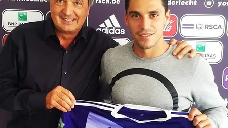Nicolae Stanciu, prezentat oficial la Anderlecht