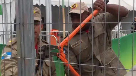 JO 2016. Incident cu o zi înaintea Ceremoniei de Deschidere. Brazilienii au spart lacătul de la Stadionul Olimpic