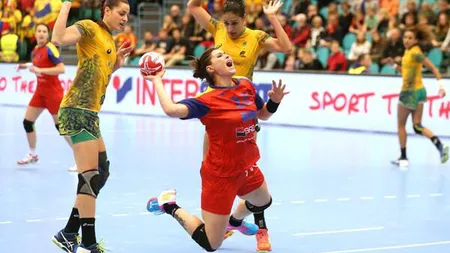 ROMÂNIA-MUNTENEGRU 25-21. Speranţe pentru naţionala feminină de HANDBAL