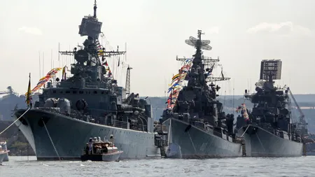 Marina rusă pregăteşte manevre antisabotaj în Marea Neagră