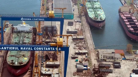 Accident de muncă pe Şantierul Naval Constanţa. Un bărbat a murit după ce a căzut de la înăţime