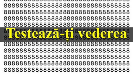 Testează-ţi vederea, descoperă cifra 6 din imagine!