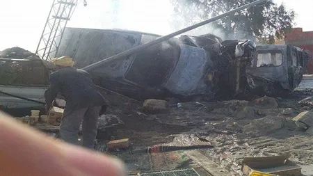 Carnagiu pe o şosea din Tunisia. Cel puţin 15 morţi şi 71 de răniţi după ce un autobuz a fost lovit de un camion