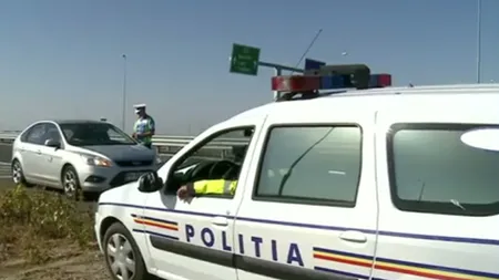 Şofer prins în timp ce conducea cu 200 de kilometri la oră, pe autostrada A3