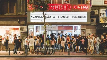 Din centrul Bucureştiului până în Ferentari: 1 noapte, 10 locaţii, 40 de filme. Program Noaptea Albă a Filmului Românesc