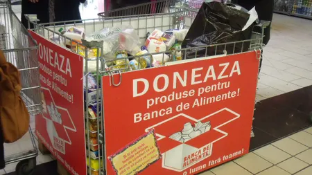 O bancă de alimente pentru persoanele nevoiaşe, înfiinţată în Bucureşti