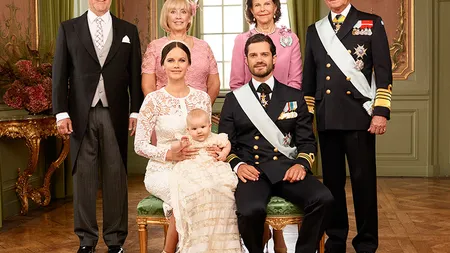 Fotografii oficiale de la botezul Prinţului Alexander al Suediei