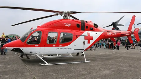 Elicopter al serviciilor de salvare, prăbuşit în Slovacia. Patru persoane, inclusiv pacientul, au murit