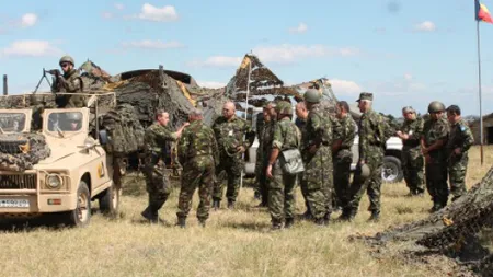 100 de militari români participă la un exerciţiu militar alături de Bulgaria, Ucraina, Repubica Moldova şi SUA