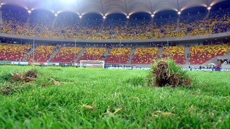 Steaua, contre cu UEFA. Motivul: gazonul de pe Arena Naţională