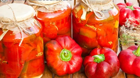 REŢETE DE MURĂTURI: Gogoşari bulgăreşti, reţetă rapidă şi gustoasă
