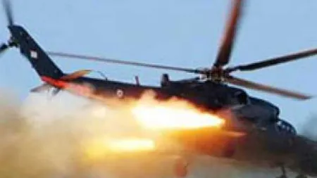 Un elicopter a lovit o linie electrică, doi morţi