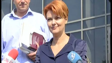 Lia Olguţa Vasilescu: Probabil că vom ataca interceptările din dosar. Abia aştept să terminăm cu această farsă