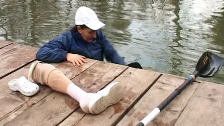Povestea cutremurătoare a Mihaelei Lulea, sportiva care ne reprezintă la Rio: Un urs mi-a mâncat piciorul