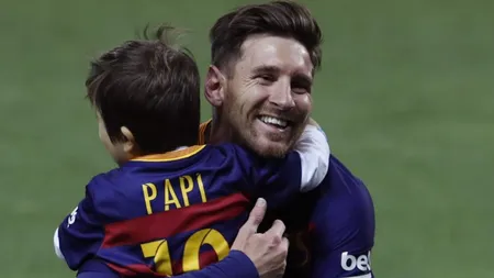 Transfer şoc, fiul lui Messi a semnat cu FC Barcelona. Copilul are doar trei ani