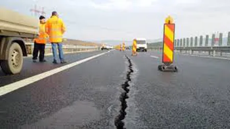 Şeful CNADNR a anunţat data la care se va relua circulaţia pe autostrada surpată Orăştie-Sibiu