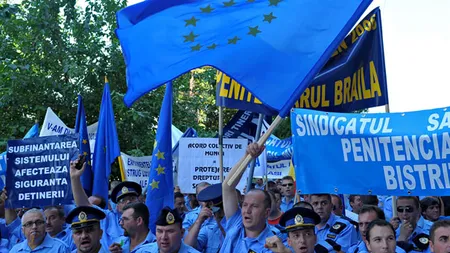 Sindicatele anunţă proteste ale angajaţilor în toate penitenciarele din ţară începând de luni