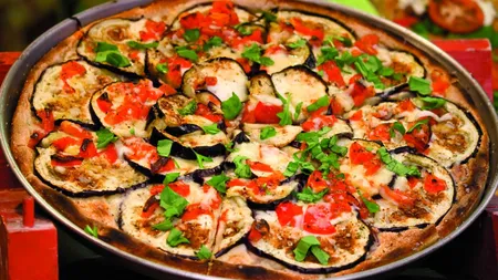 Cea mai bună pizza cu vinete
