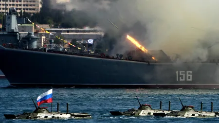 Rusia, din nou provocatoare. A început exerciţii militare de amploare, în Marea Neagră