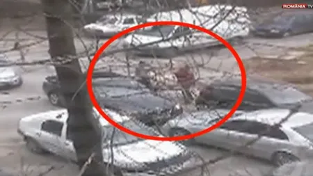 PISTOLARUL din SIBIU. Un şofer a ameninţat că împuşcă două femei şi doi copii VIDEO
