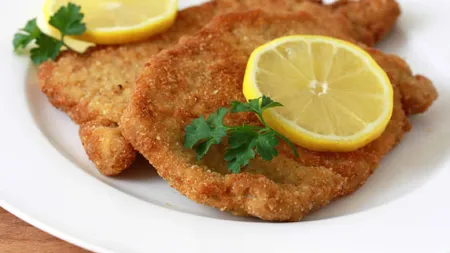 Şniţel de porc. Reţetă tradiţională