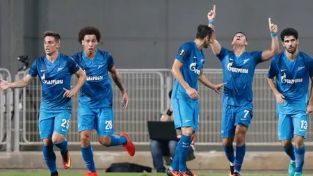 Il Luce, revenire senzaţională în Liga Europa. Zenit era condusă în minutul 76 cu 3-0 de Maccabi VIDEO