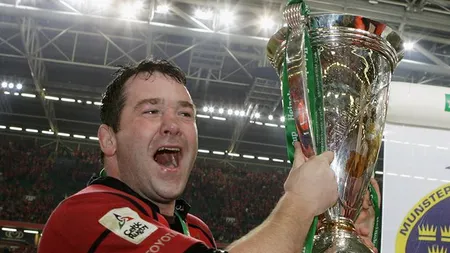 Fostul internaţional irlandez Anthony Foley a încetat din viaţă la 42 de ani