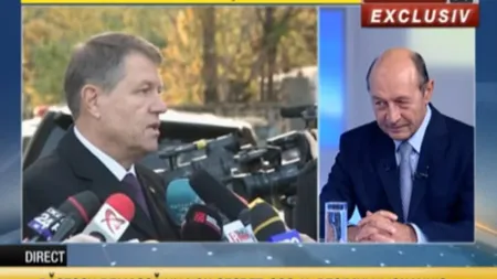 Traian Băsescu: Pot fi premierul lui Iohannis