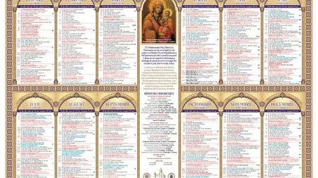 CALENDAR ORTODOX 2016. Ce sfinţi pomenim pe 30 octombrie