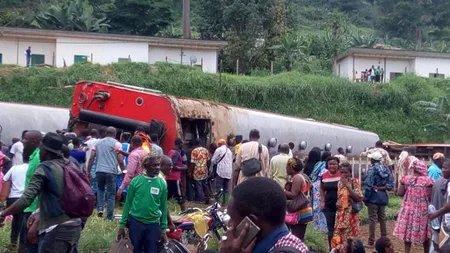 Camerun: Peste 70 de morţi, 600 de răniţi în urma deraierii unui tren UPDATE