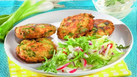 Reţeta Zilei: Chifteluţe de peşte cu tzatziki
