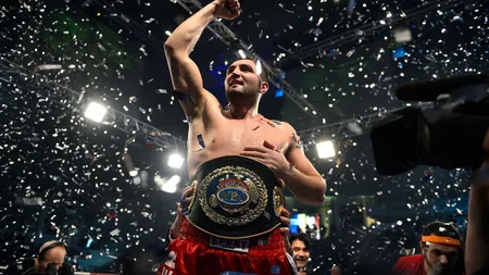 Pugilistul Cristian Ciocan a câştigat titlul european WBO la categoria grea