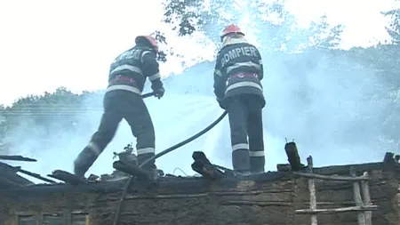 INCENDIU PUTERNIC în zona Sălii Polivalente din Capitală