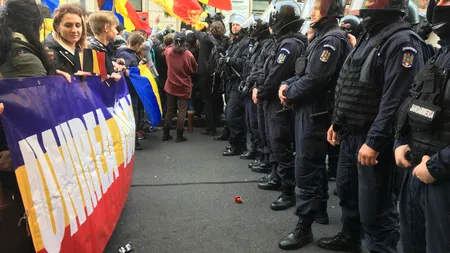 George Simion şi alţi trei protestatari de la marşul 